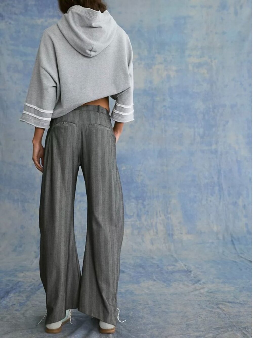Free People Spotlight Menswear Barrel Trousers - Picture 3 of 4